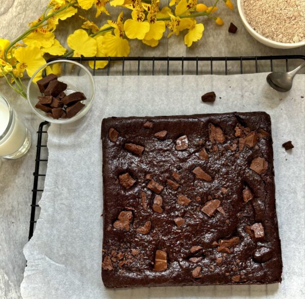 Double Chocolate Brownie (Egg & Eggless)